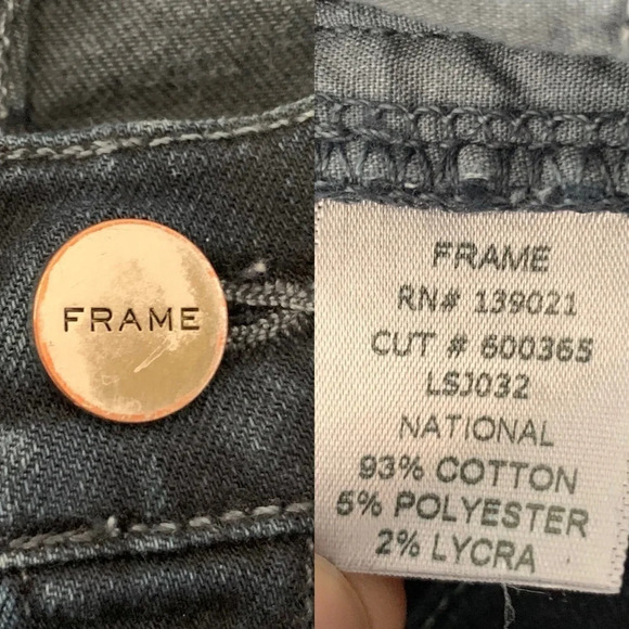 Frame Le Jeans Skinny De Jeanne Jeans Dark wash size 26 - Picture 14 of 16